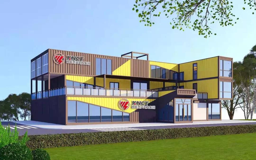 預(yù)制艙式綜合樓成功投放，湘能楚天模塊化技術(shù)再立新功！